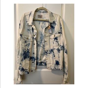 Authentic Acid Wash Men’s Denim Jacket